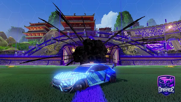 A Rocket League car design from LaughingStawk