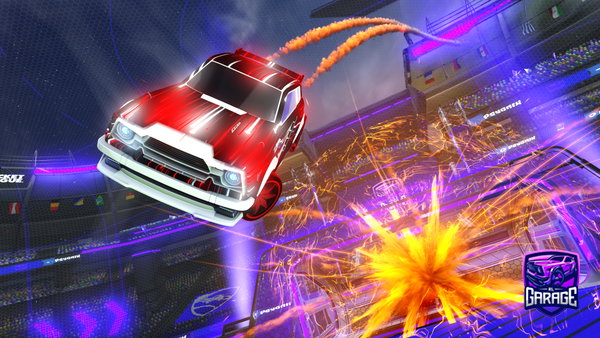 A Rocket League car design from Xauda