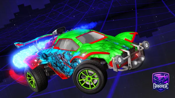 A Rocket League car design from Ehwaaaaaaa_YAYA