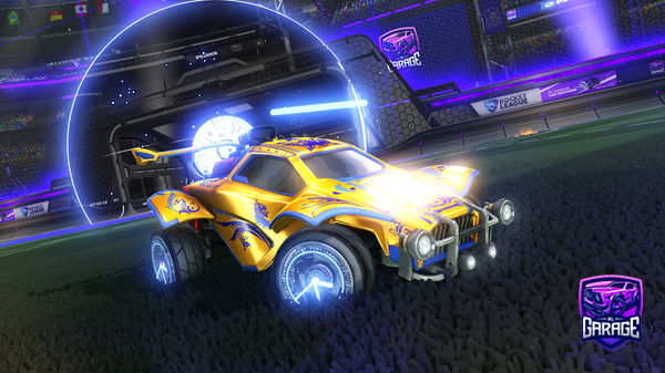 A Rocket League car design from SPURSSon7