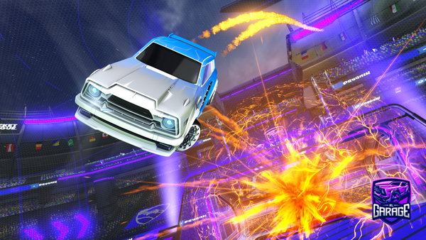 A Rocket League car design from Will_i_am0601