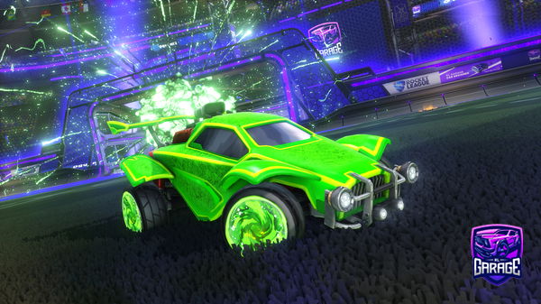 A Rocket League car design from JR_clipz
