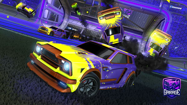 A Rocket League car design from CrashnSmash