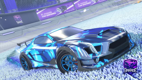 A Rocket League car design from dark_gamer4312