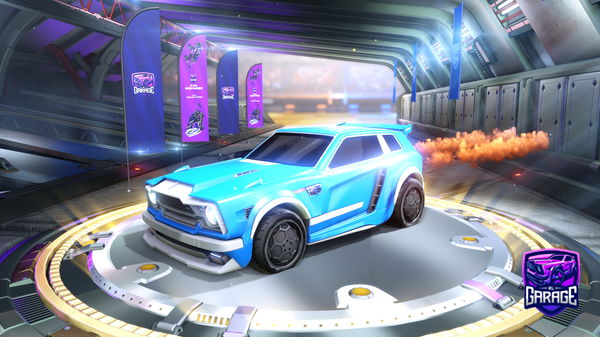 A Rocket League car design from adept_