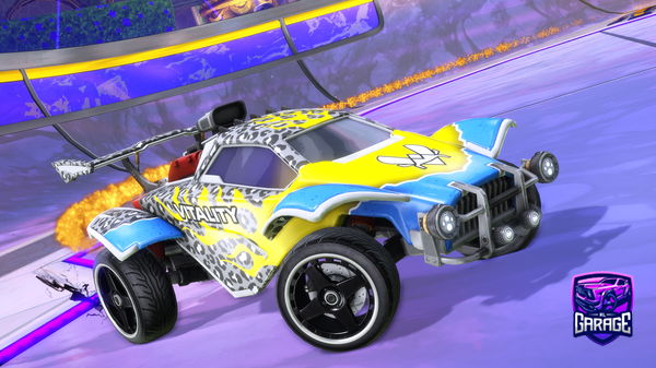 A Rocket League car design from davx0