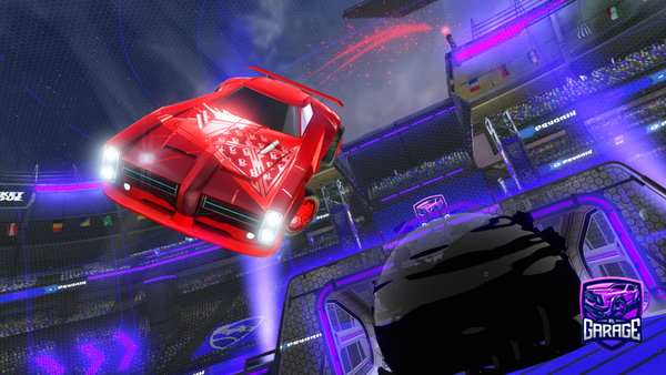 A Rocket League car design from renbu