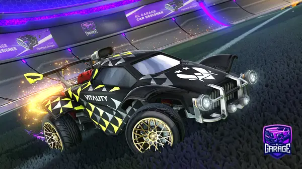 A Rocket League car design from Tipu33