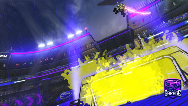 A Rocket League car design from Kipito21