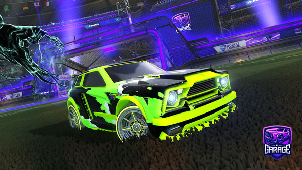 A Rocket League car design from Sleepy263