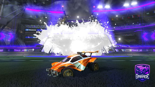 A Rocket League car design from Rorforce1234