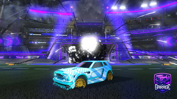A Rocket League car design from owzking16