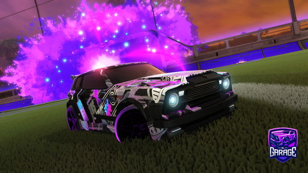 A Rocket League car design from MooseClips