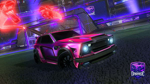 A Rocket League car design from Frosty871