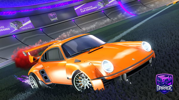 A Rocket League car design from MrRedacted