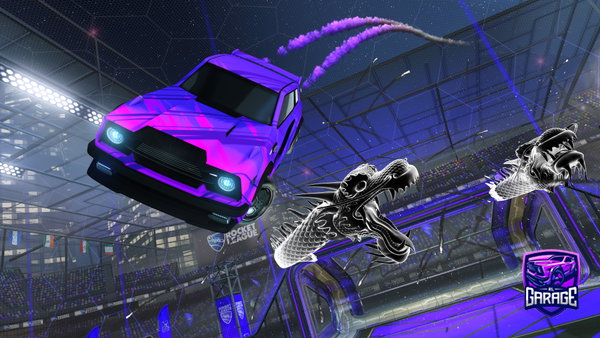 A Rocket League car design from KAMbo90