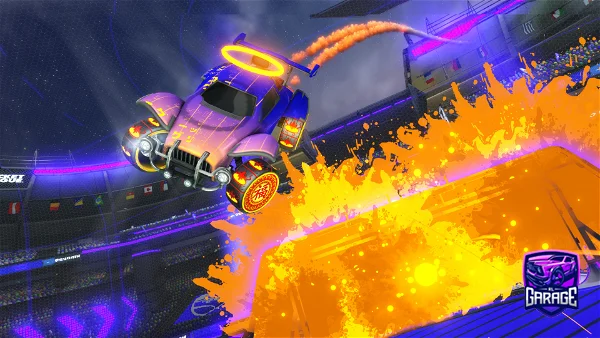 A Rocket League car design from PaintinG-TwO