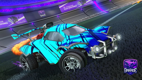 A Rocket League car design from Paul_Simon
