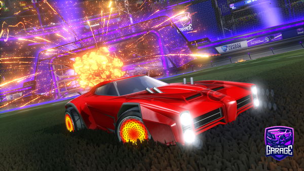 A Rocket League car design from Dontyou_dare