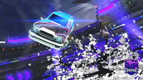 A Rocket League car design from toastydesigns