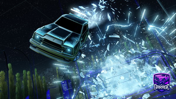 A Rocket League car design from InxanityYT