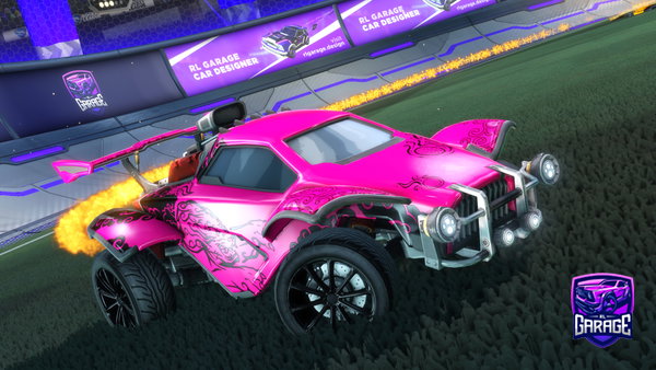 A Rocket League car design from braxmok