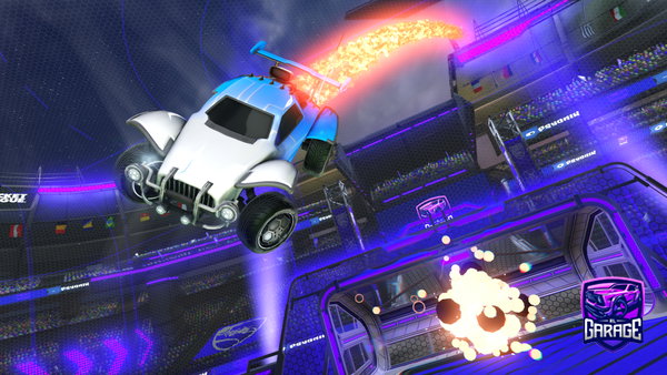 A Rocket League car design from DInoxp