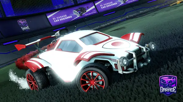 A Rocket League car design from BurningRocket07