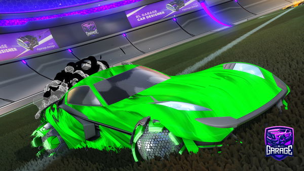 A Rocket League car design from dieguilin