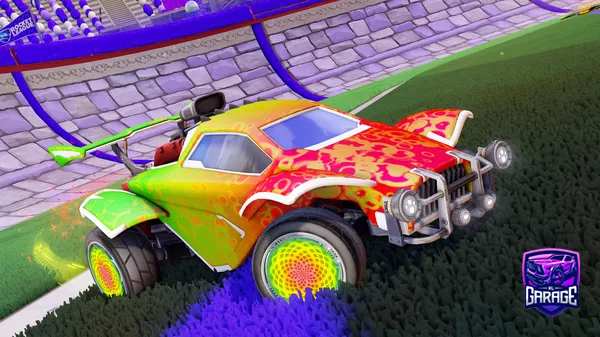 A Rocket League car design from Spektyre