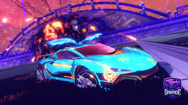 A Rocket League car design from Zabronski