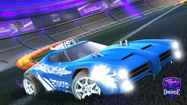 A Rocket League car design from NathXI