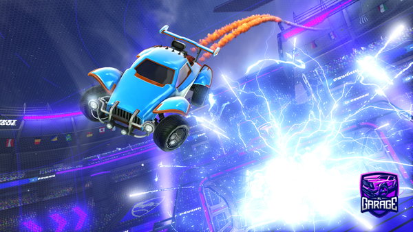 A Rocket League car design from RealAnton