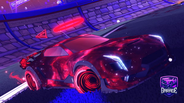 A Rocket League car design from Tegly