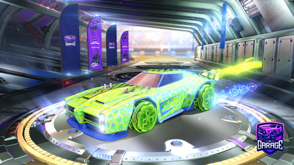 A Rocket League car design from Lawdripp