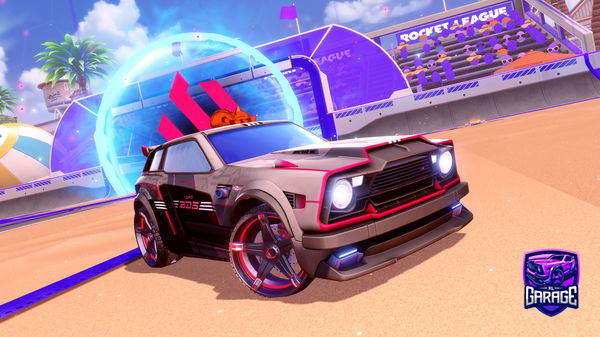 A Rocket League car design from DEMONiiAK69