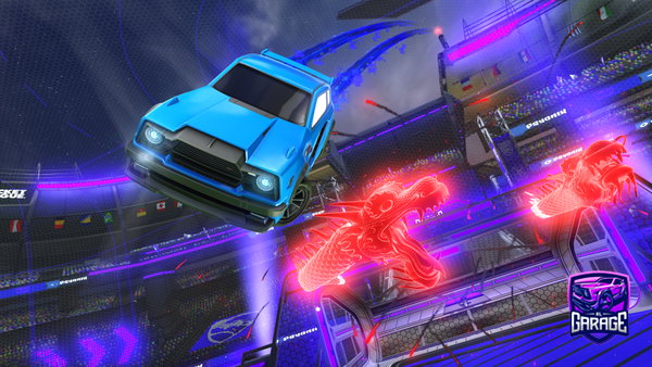 A Rocket League car design from keeper_puma