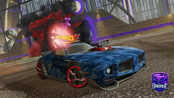 A Rocket League car design from WyvernXD