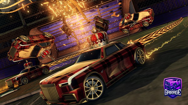 A Rocket League car design from Kugelmagnet69