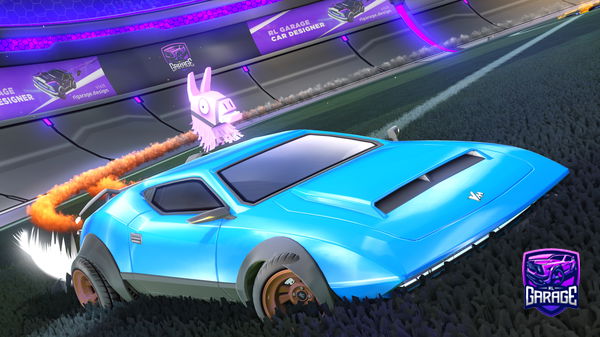 A Rocket League car design from JWBACON2012