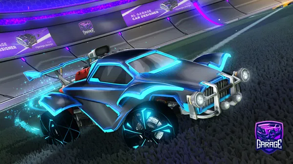 A Rocket League car design from dargon2147