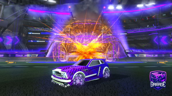 A Rocket League car design from D-Dog7fun