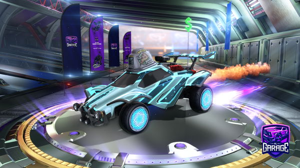 A Rocket League car design from Kadenwantsgravitybomb