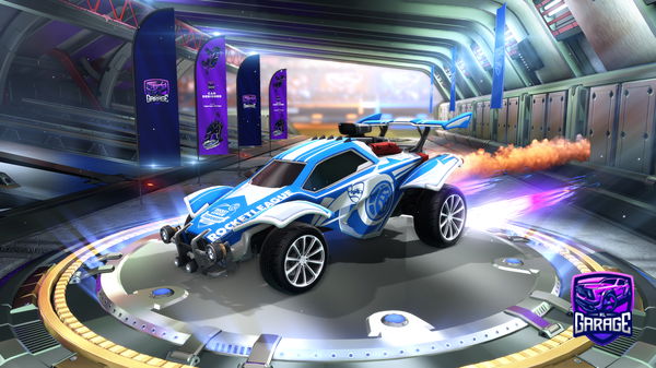 A Rocket League car design from Telekom97