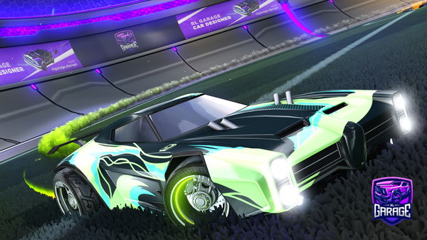 A Rocket League car design from platinum2v2player