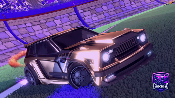 A Rocket League car design from SweetBenjiX