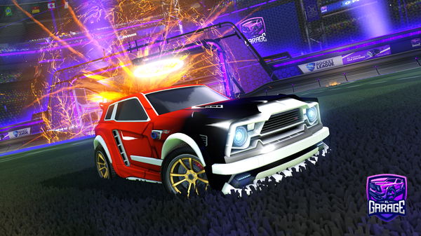 A Rocket League car design from Nijramrules