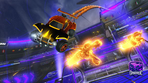 A Rocket League car design from Marton12