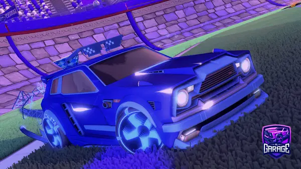 A Rocket League car design from rangermythic