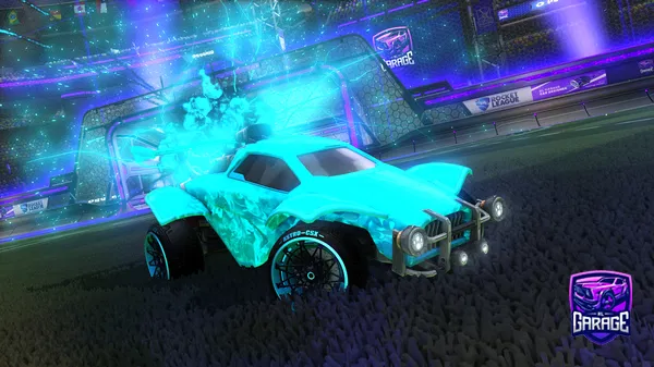 A Rocket League car design from ExoT_